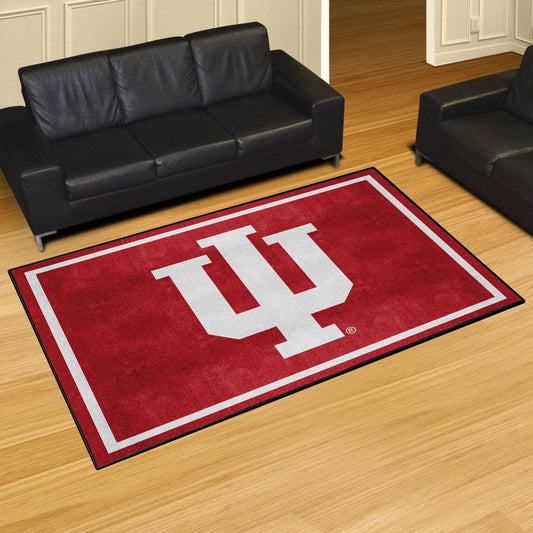 Indiana Hooisers 8ft. x 10 ft. Plush Area Rug - Indiana