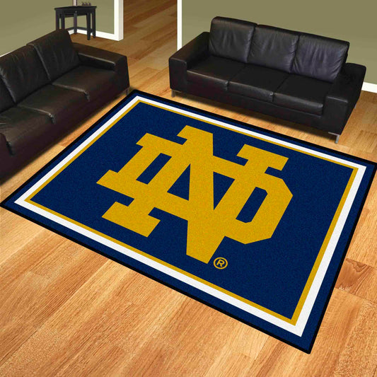 Notre Dame Fighting Irish 8ft. x 10 ft. Plush Area Rug - Notre Dame