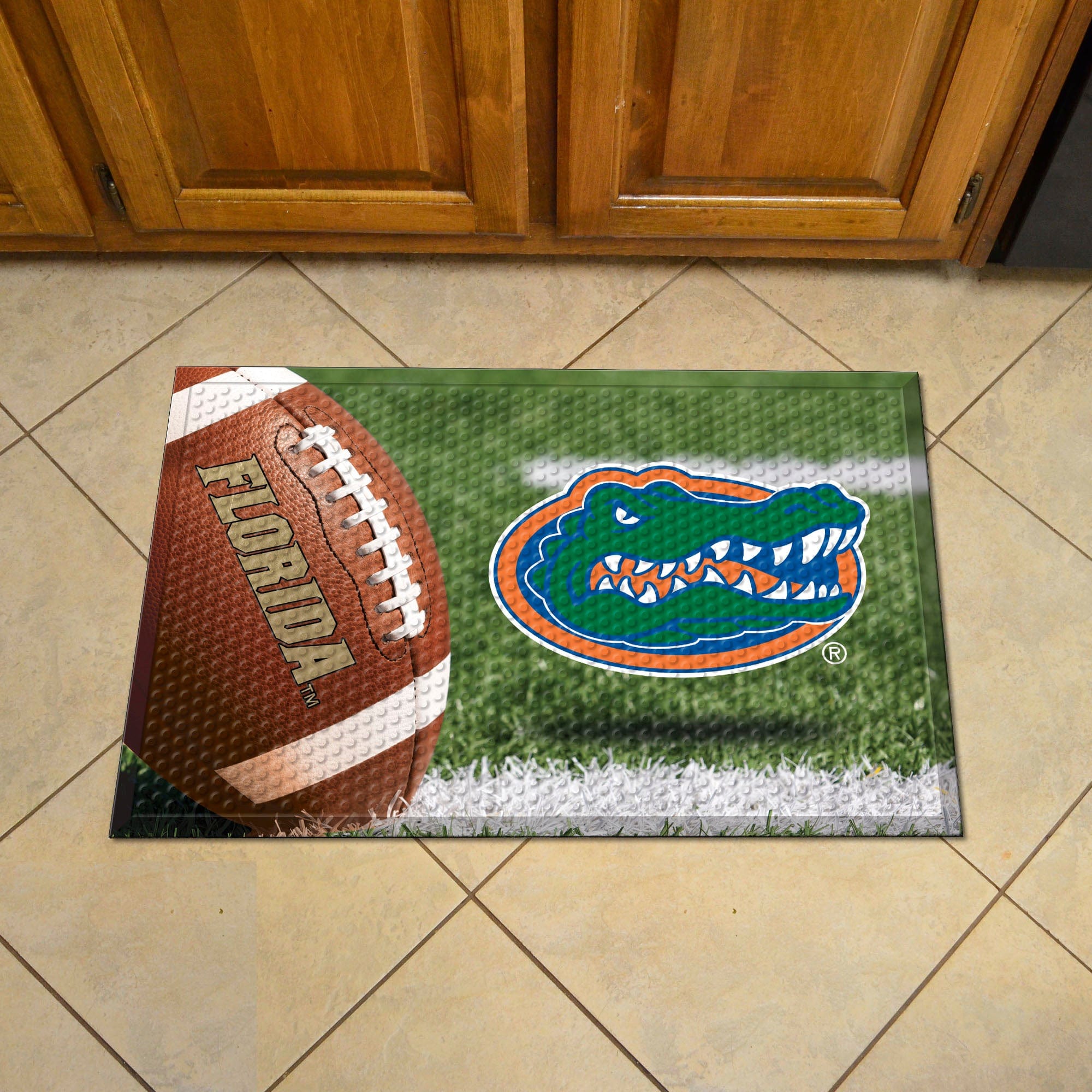 Florida Gators Rubber Scraper Door Mat - Florida