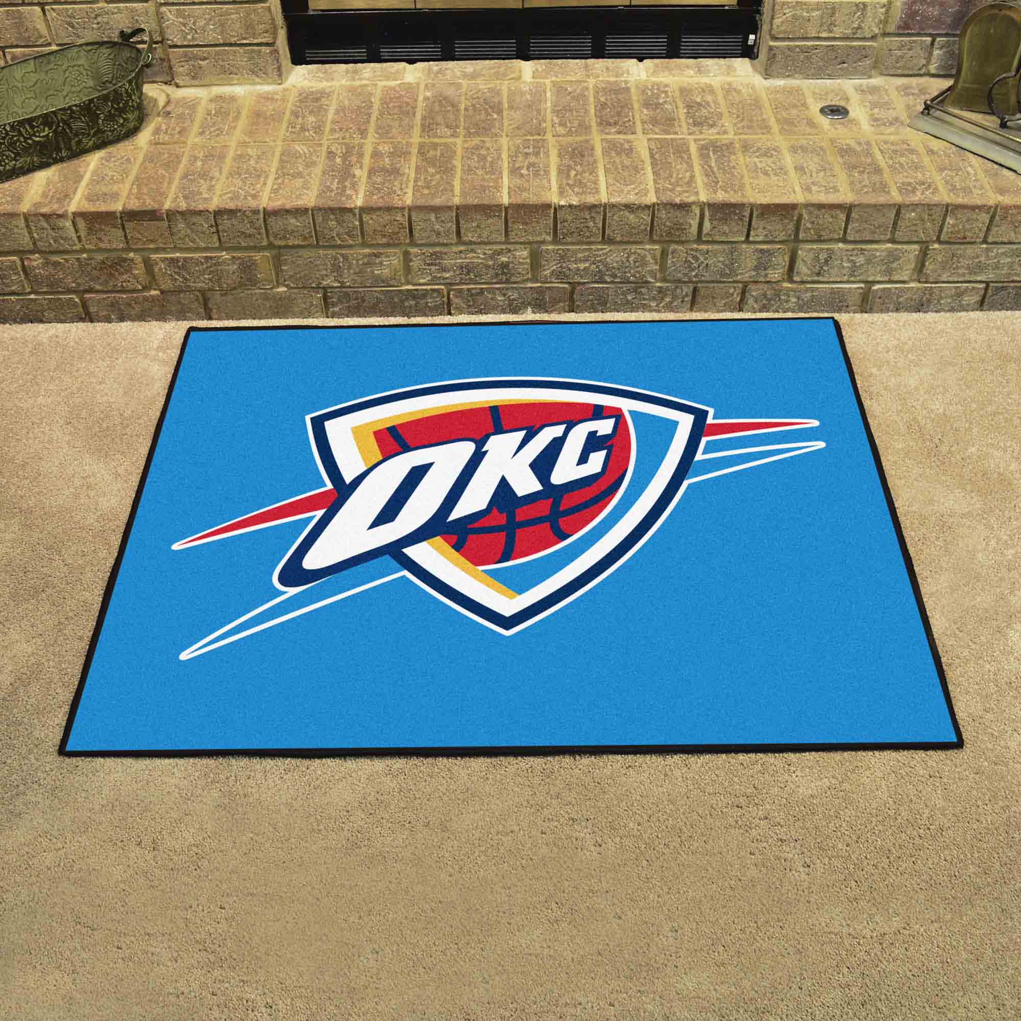 Oklahoma City Thunder All-Star Rug - 34 in. x 42.5 in. - Oklahoma City Thunder