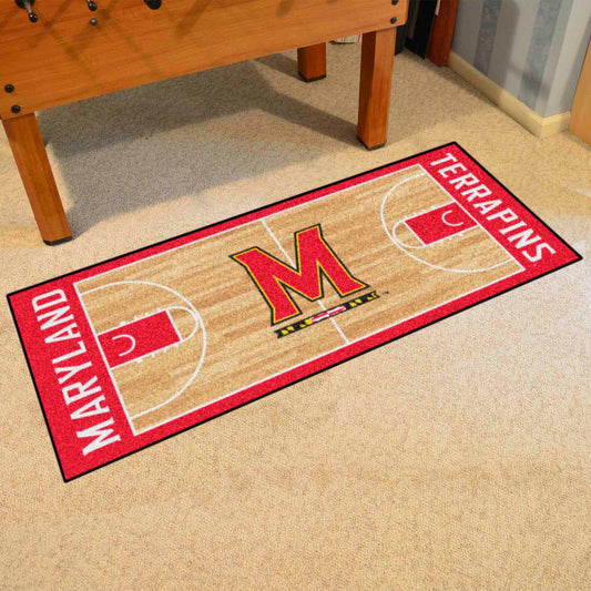Maryland Terrapins Court Runner Rug - 30in. x 72in. - Maryland