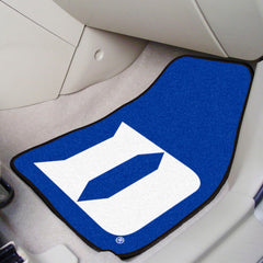Duke Blue Devils Front Carpet Car Mat Set - 2 Pieces, D Logo - Duke