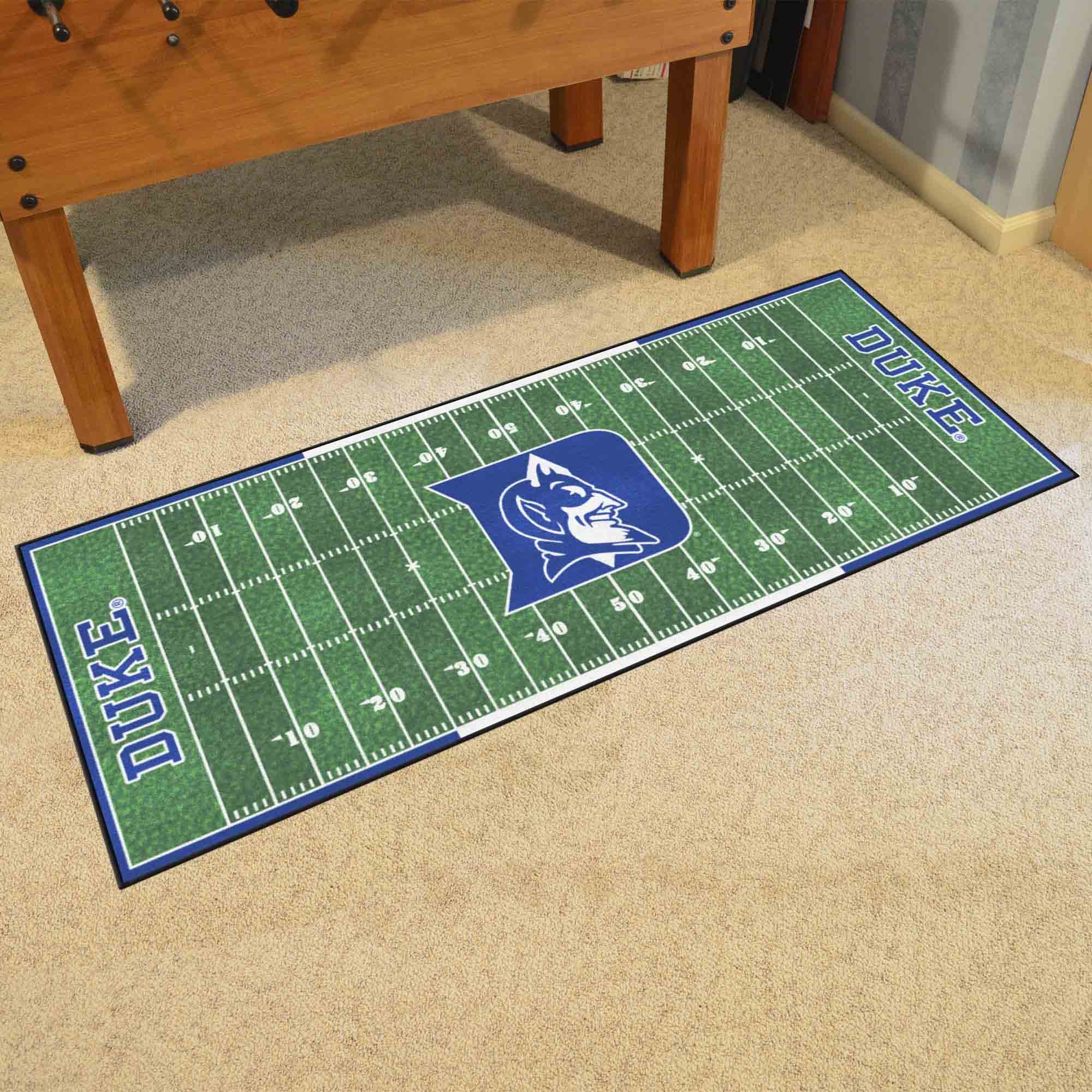 Duke Blue Devils Field Runner Mat - 30in. x 72in. - Duke