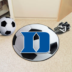 Duke Blue Devils Soccer Ball Rug - 27in. Diameter, D Logo - Duke