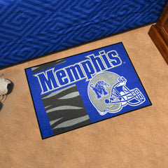 Memphis Tigers Starter Mat Accent Rug - 19in. x 30in., Uniform Design - Memphis