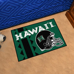 Hawaii Rainbows Starter Mat Accent Rug - 19in. x 30in., Uniform Design - Hawaii
