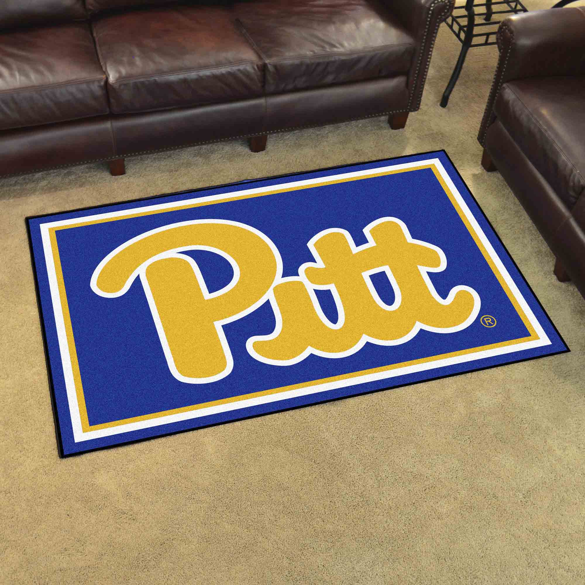Pitt Panthers 4ft. x 6ft. Plush Area Rug - Pitt