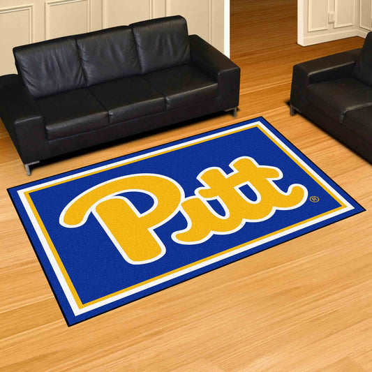 Pitt Panthers 5ft. x 8 ft. Plush Area Rug - Pitt