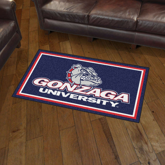 Gonzaga Bulldogs 3ft. x 5ft. Plush Area Rug - Gonzaga