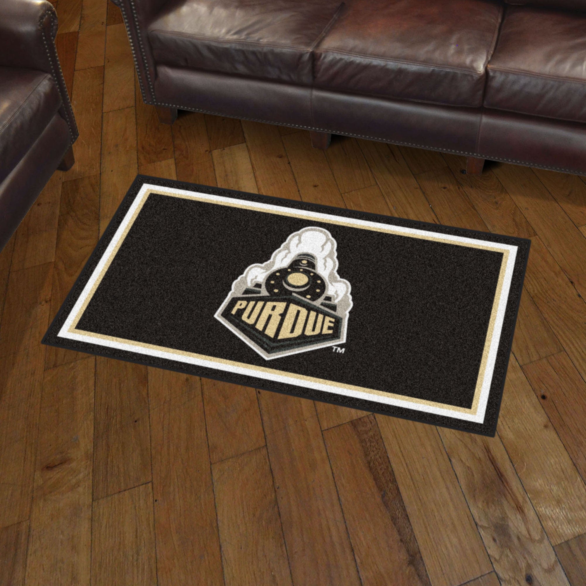 Purdue Boilermakers 3ft. x 5ft. Plush Area Rug - Purdue