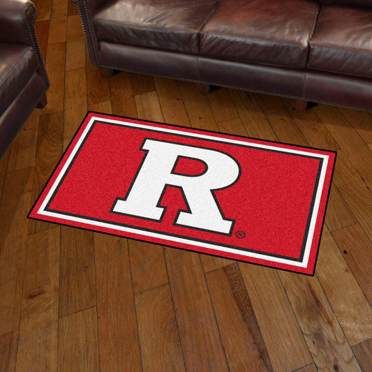 Rutgers Scarlett Knights 3ft. x 5ft. Plush Area Rug - Rutgers
