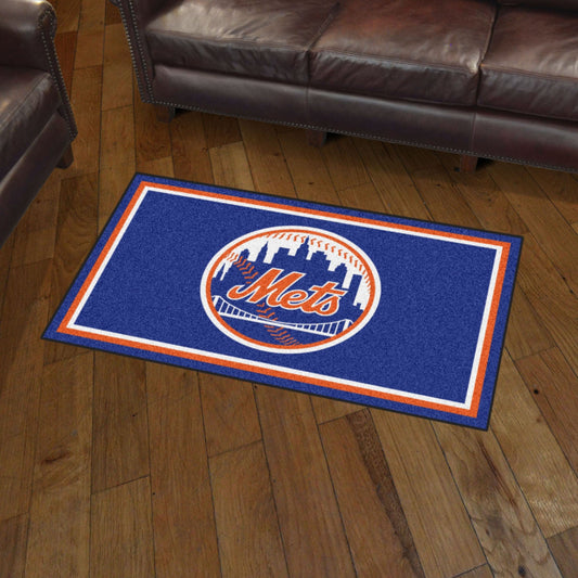 New York Mets 3ft. x 5ft. Plush Area Rug - New York Mets