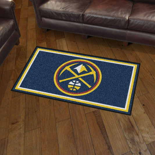 Denver Nuggets 3ft. x 5ft. Plush Area Rug - Denver Nuggets