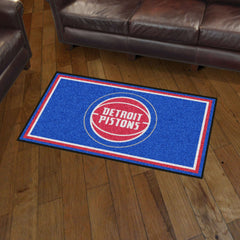Detroit Pistons 3ft. x 5ft. Plush Area Rug - Detroit Pistons