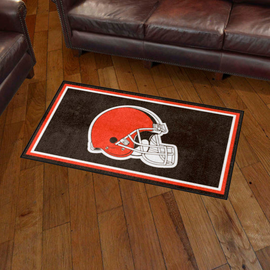 Cleveland Browns 3ft. x 5ft. Plush Area Rug - Cleveland Browns