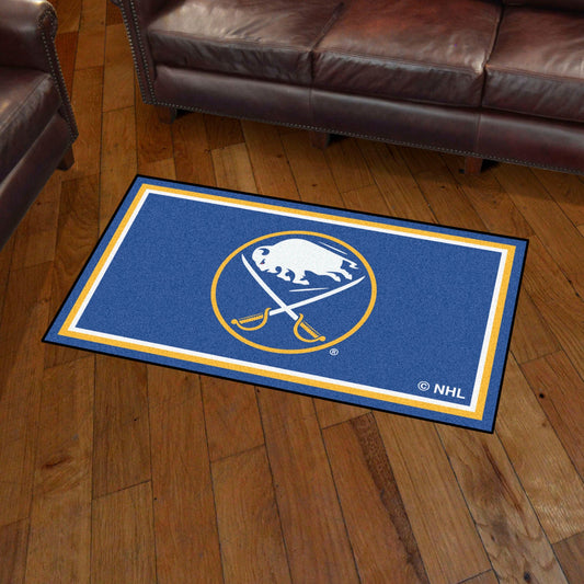 Buffalo Sabres 3ft. x 5ft. Plush Area Rug - Buffalo Sabres