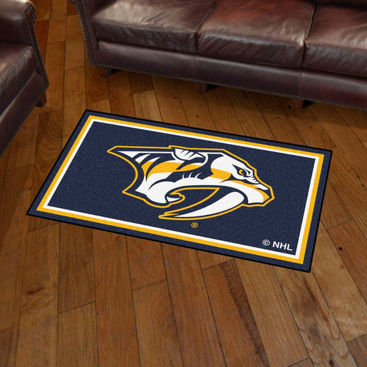 Nashville Predators 3ft. x 5ft. Plush Area Rug - Nashville Predators