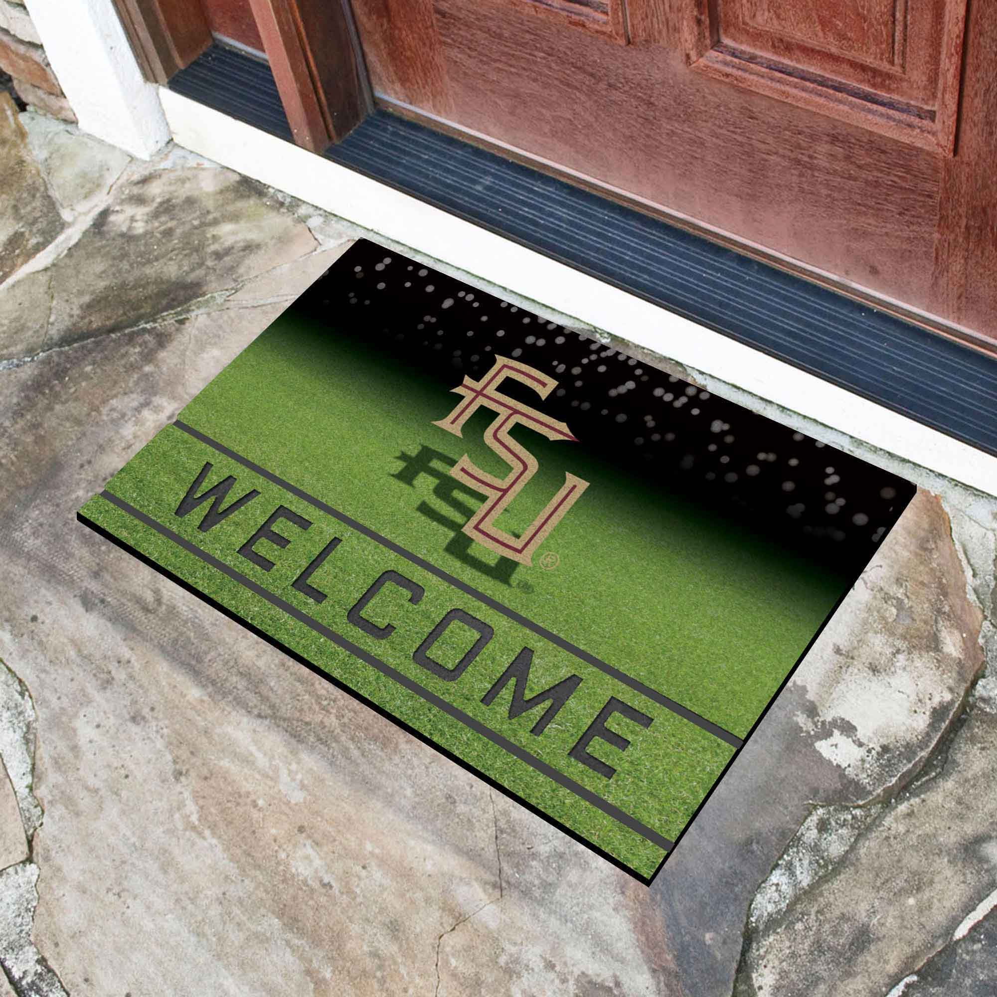 Florida State Seminoles Rubber Door Mat - 18in. x 30in. - Florida State