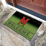 Maryland Terrapins Rubber Door Mat - 18in. x 30in. - Maryland