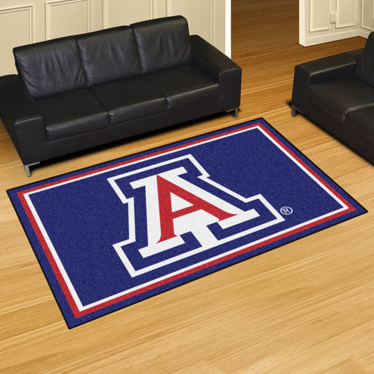 Arizona Wildcats 5ft. x 8 ft. Plush Area Rug - Arizona