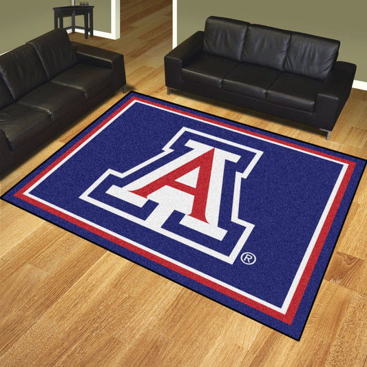 Arizona Wildcats 8ft. x 10 ft. Plush Area Rug - Arizona