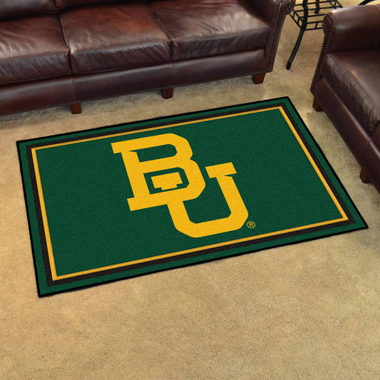 Baylor Bears 4ft. x 6ft. Plush Area Rug - Baylor