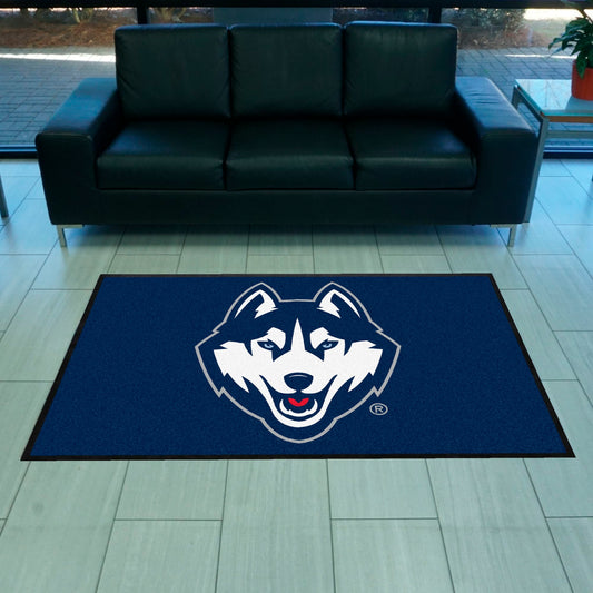 Connecticut 4X6 High-Traffic Mat with Durable Rubber Backing - Landscape Orientation - Connecticut