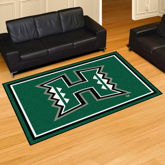 Hawaii Rainbows 5ft. x 8 ft. Plush Area Rug - Hawaii