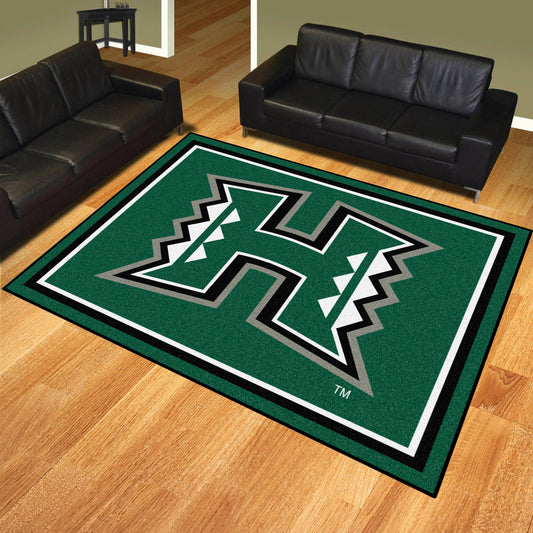 Hawaii Rainbows 8ft. x 10 ft. Plush Area Rug - Hawaii
