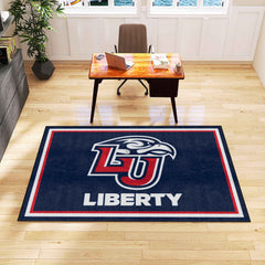 Liberty Flames 5ft. x 8 ft. Plush Area Rug - Liberty