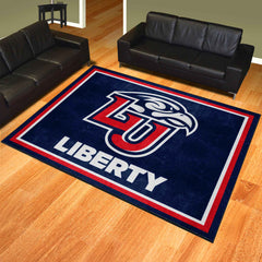 Liberty Flames 8ft. x 10 ft. Plush Area Rug - Liberty