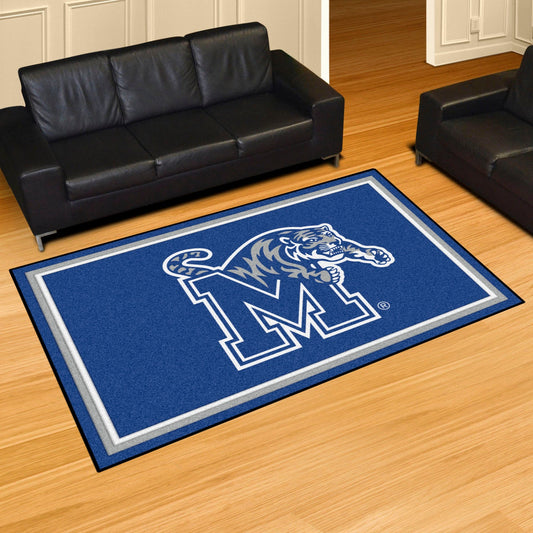 Memphis Tigers 5ft. x 8 ft. Plush Area Rug - Memphis