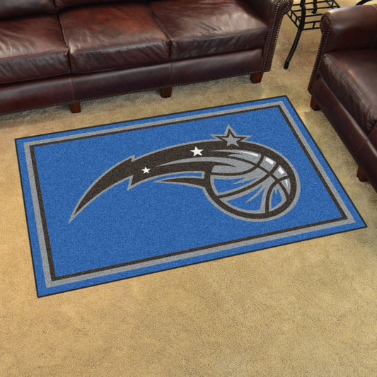 Orlando Magic 4ft. x 6ft. Plush Area Rug - Orlando Magic