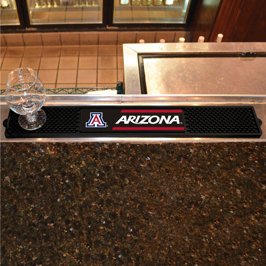 Arizona Wildcats Bar Drink Mat - 3.25in. x 24in. - Arizona