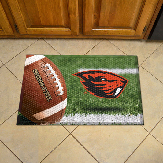 Oregon State Beavers Rubber Scraper Door Mat - Oregon State