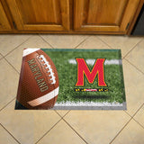 Maryland Terrapins Rubber Scraper Door Mat - Maryland