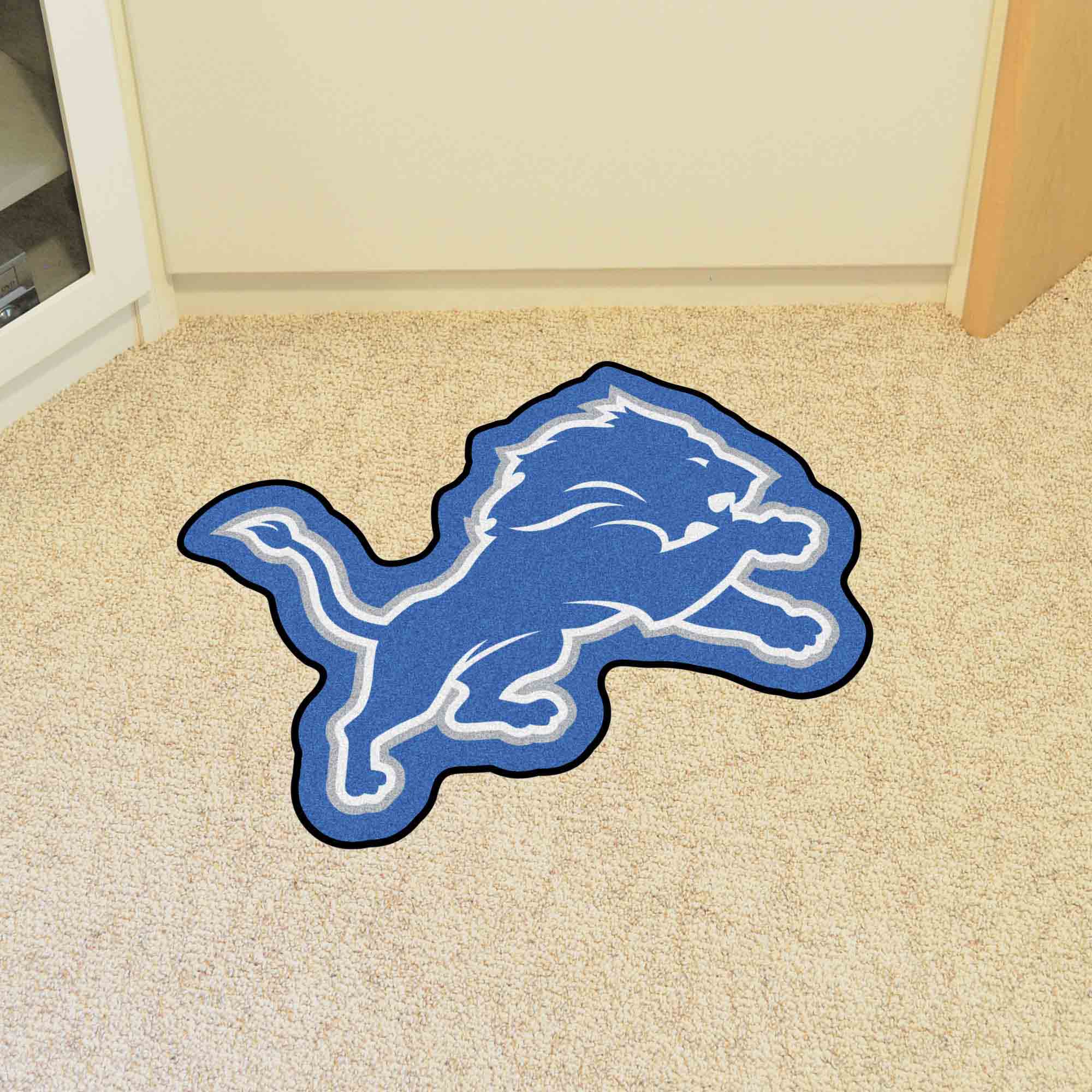 Detroit Lions Mascot Rug - Detroit Lions