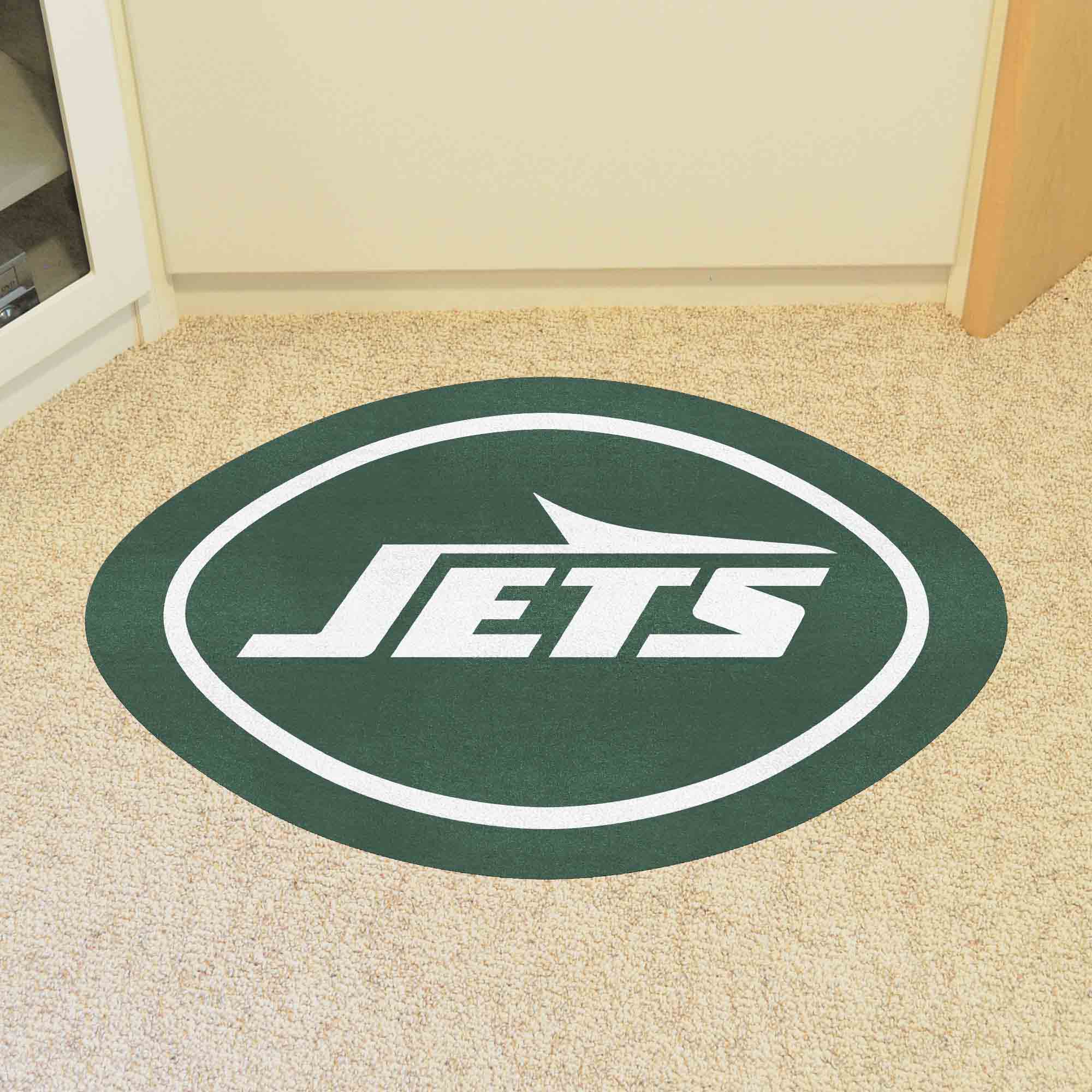 New York Jets Mascot Rug - New York Jets