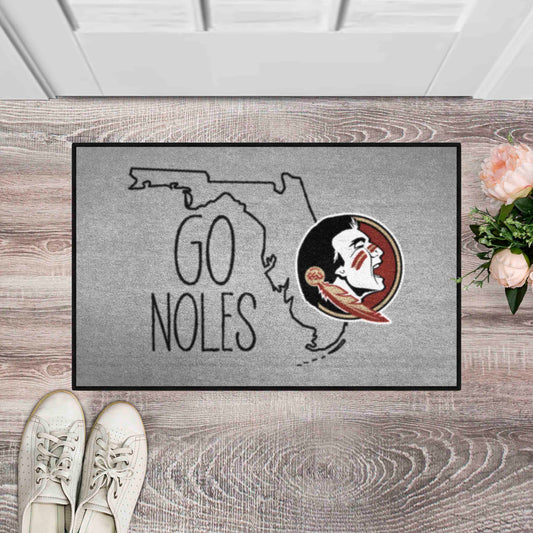 Florida State Seminoles Southern Style Starter Mat Accent Rug - 19in. x 30in. - Florida State