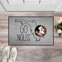 Florida State Seminoles Southern Style Starter Mat Accent Rug - 19in. x 30in. - Florida State