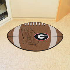 Georgia Bulldogs Southern Style Football Rug - 20.5in. x 32.5in. - Georgia
