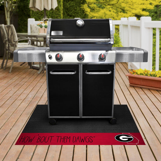 Georgia Bulldogs Southern Style Vinyl Grill Mat - 26in. x 42in. - Georgia