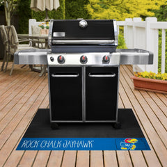Kansas Jayhawks Southern Style Vinyl Grill Mat - 26in. x 42in. - Kansas