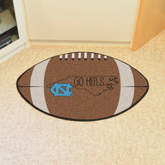 North Carolina Tar Heels Southern Style Football Rug - 20.5in. x 32.5in. - North Carolina