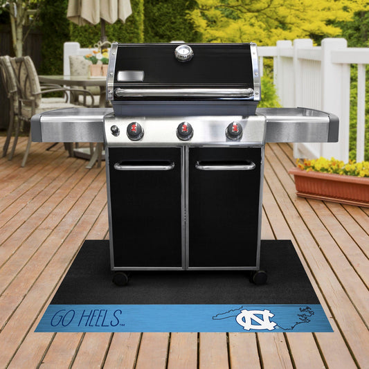 North Carolina Tar Heels Southern Style Vinyl Grill Mat - 26in. x 42in. - North Carolina