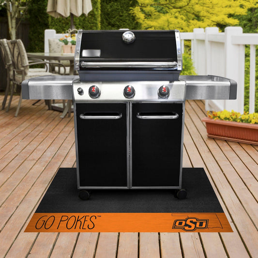 Oklahoma State Cowboys Southern Style Vinyl Grill Mat - 26in. x 42in. - Oklahoma State