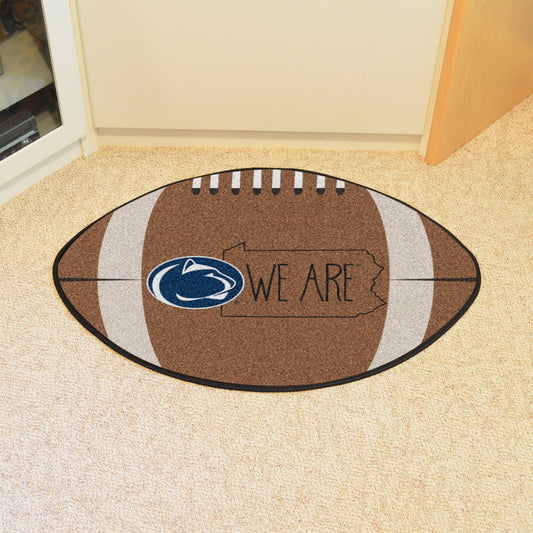Penn State Nittany Lions Southern Style Football Rug - 20.5in. x 32.5in. - Penn State