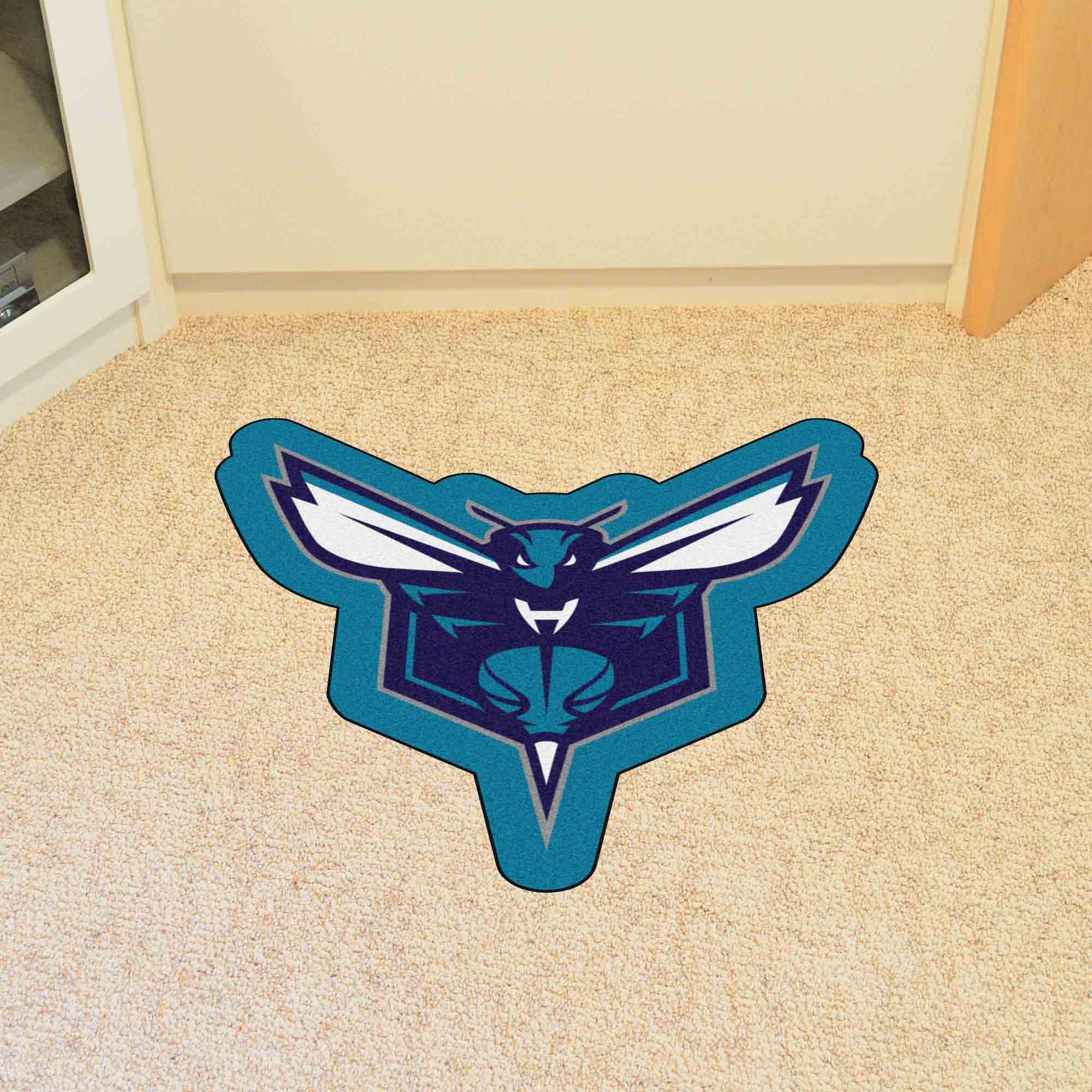 Charlotte Hornets Mascot Rug - Charlotte Hornets