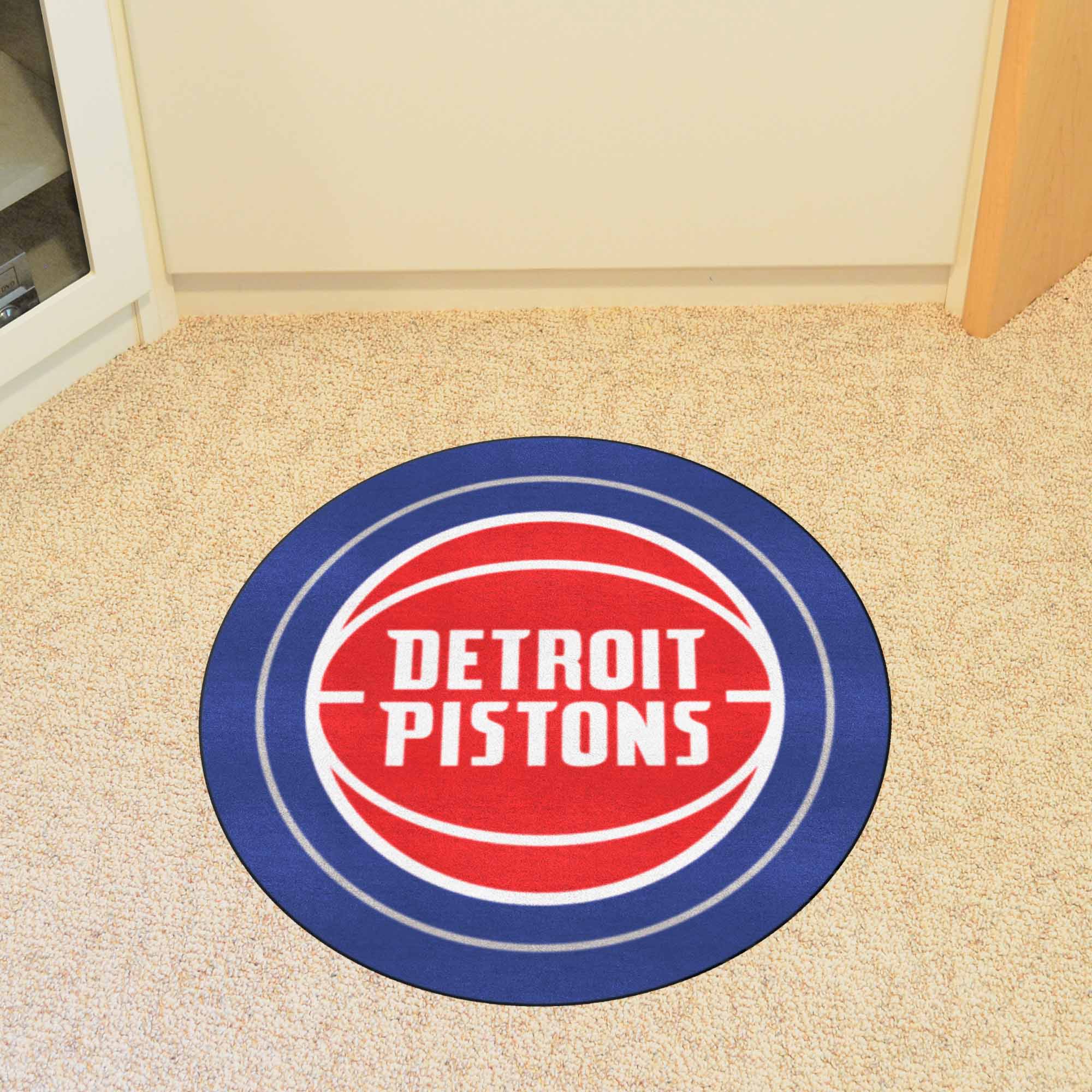 Detroit Pistons Pistons Mascot Rug - Detroit Pistons