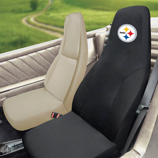 Pittsburgh Steelers Embroidered Seat Cover - Pittsburgh Steelers